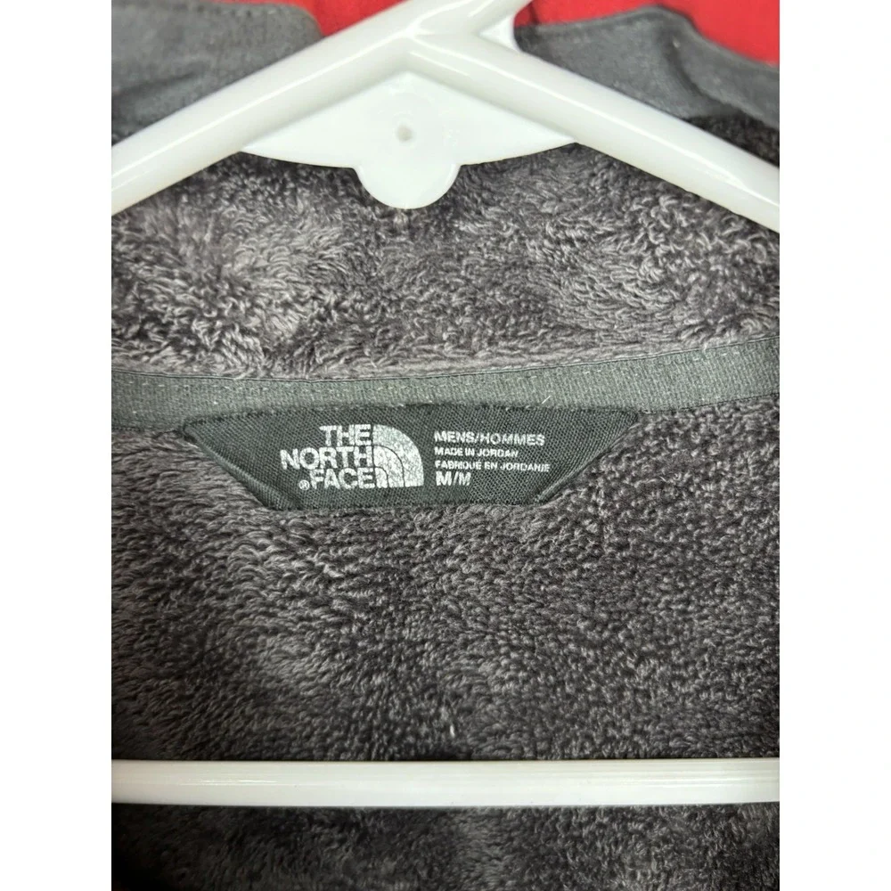 The North Face Shellrock Jacket Men's Medium‎ Red Fleece Lined Windwall Full Zip